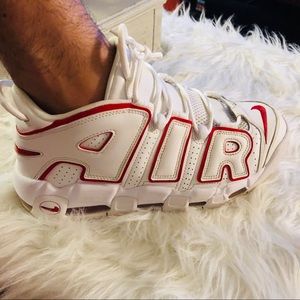 Nike Air Uptempo White Varsity size 9.5
